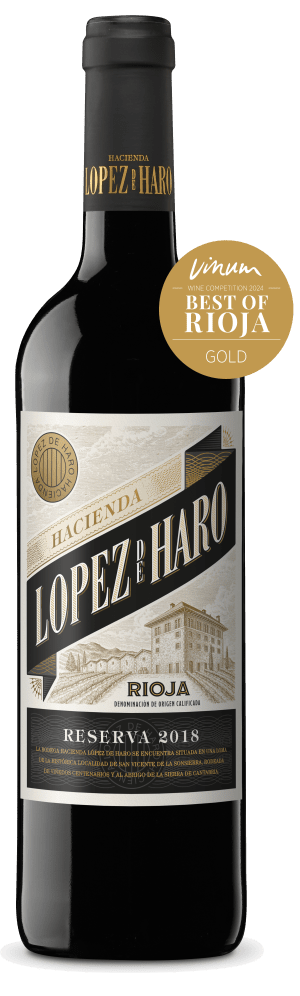 Hacienda Lopez de Haro Reserva Rouges 2018 75cl