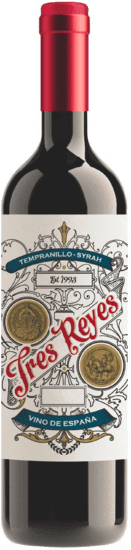 Bodega de los Reyes Tres Reyes - Tempranillo - Syrah Rot 2020 75cl