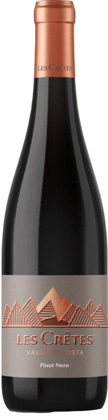 Les Crêtes Pinot Nero Rot 2022 75cl