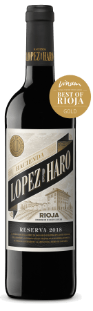  Hacienda Lopez de Haro Reserva Rouges 2018 75cl