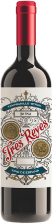  Bodega de los Reyes Tres Reyes - Tempranillo - Syrah Rouges 2020 75cl