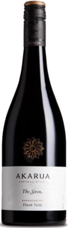  Akarua Akarua The Siren - Pinot Noir Rouges 2022 75cl