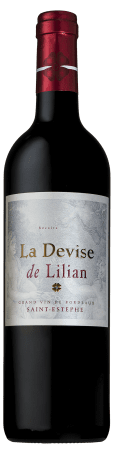  Château Lilian Ladouys La Devise de Lilian Rot 2012 75cl