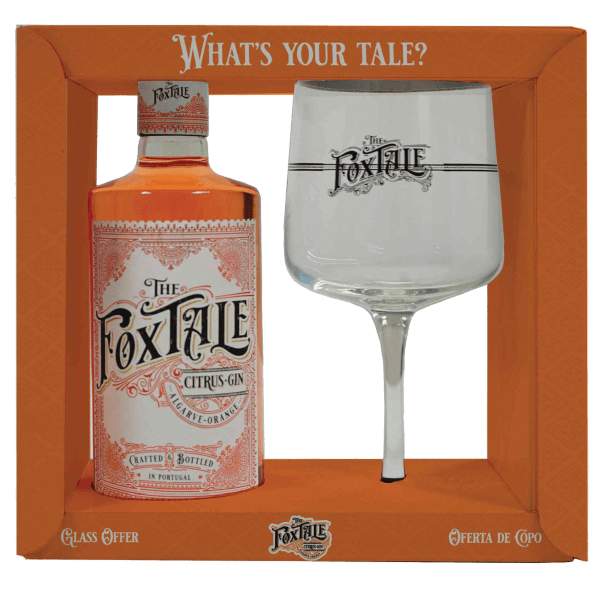  Liquid Company Pack The Foxtale - Citrus Gin a/verre Non millésime 70cl