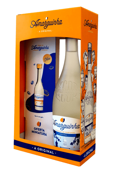  Liquid Company Box Amarguinha Mandel Original & Amarguinha Creme Miniatur Non millésime 75cl