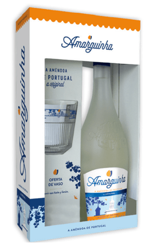  Liquid Company Amarguinha Mandel Original Geschenkset mit Glas Non millésime 70cl